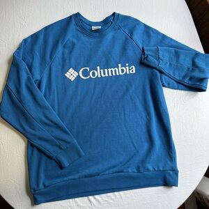 Columbia Men's Crewneck Sweater in Blue